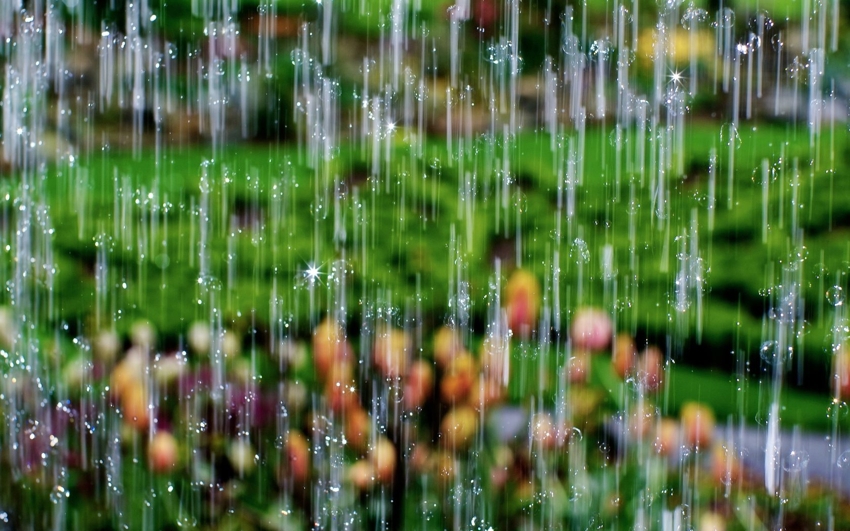 Макро, капли, дождь, водопад обои, картинки, фото