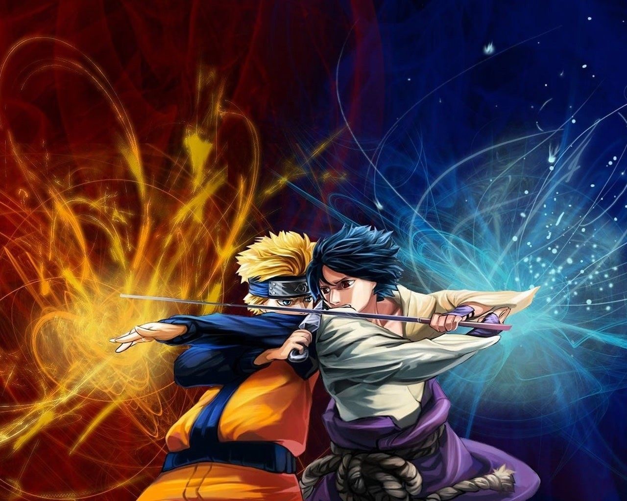 Naruto i sasuke, парни, битва, меч, планеты обои, картинки, фото