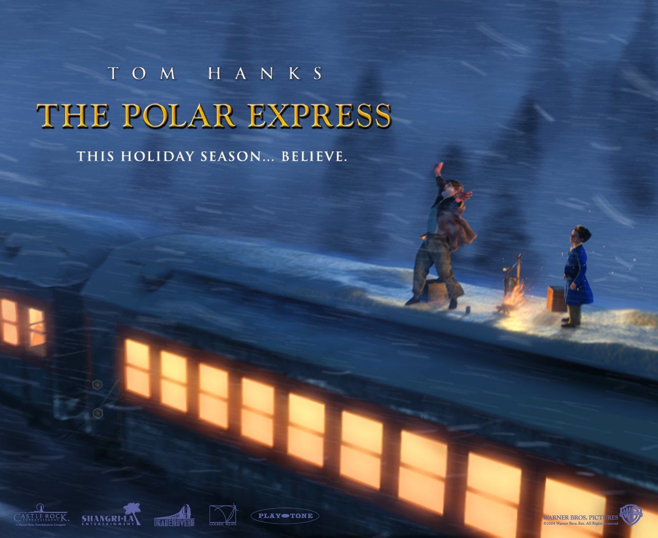 Полярный экспресс, The Polar Express, фильм, кино обои, картинки, фото