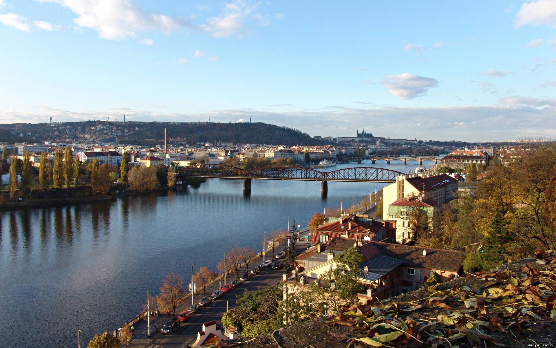 Прага осенью обои, картинки, фото