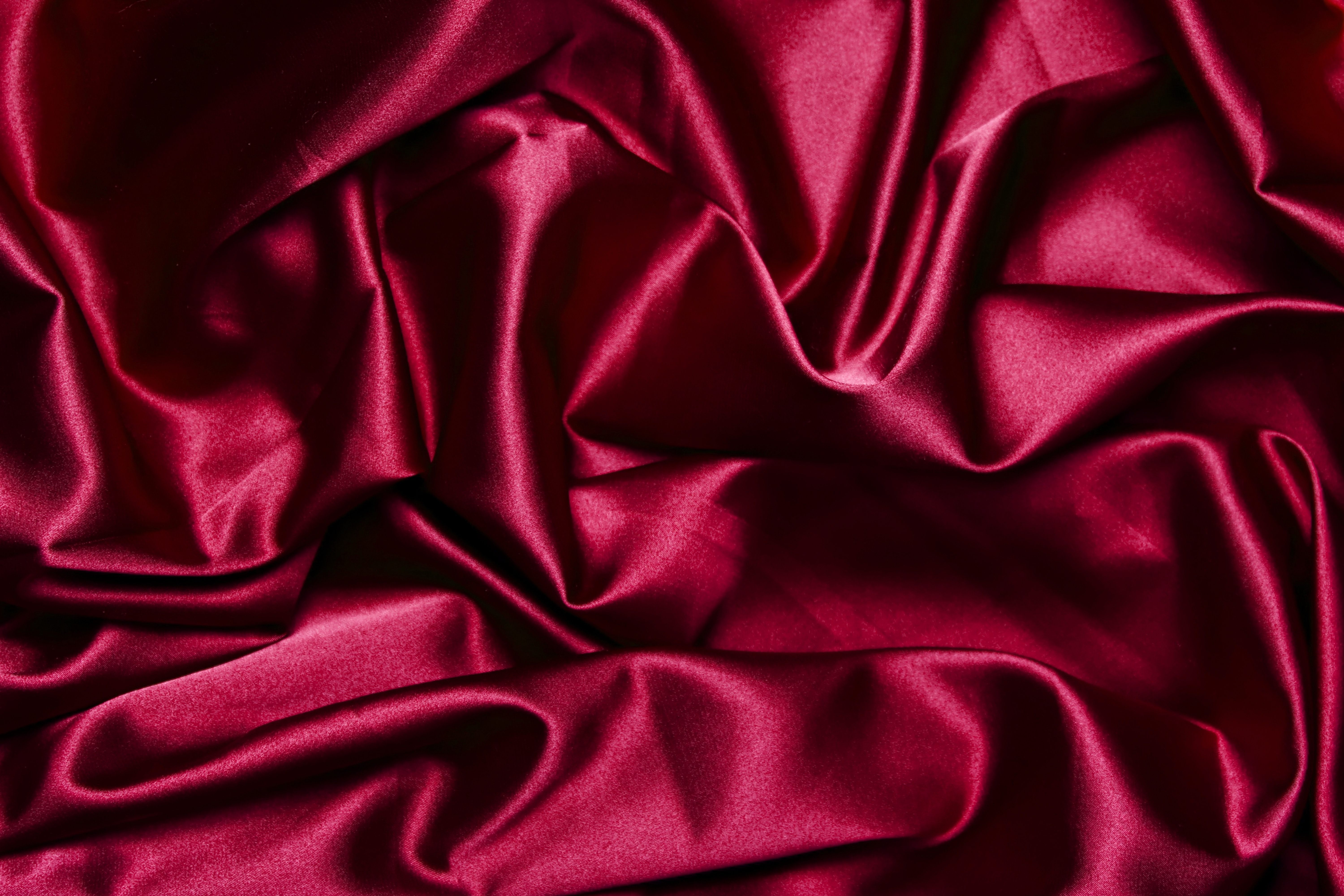 Шелк, ткань, сатин, бордовый, малиновый, текстура обои, картинки, фото