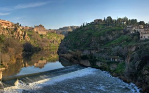 Tagus River Panorama - Toledo, Spain -(Part 2) обои
