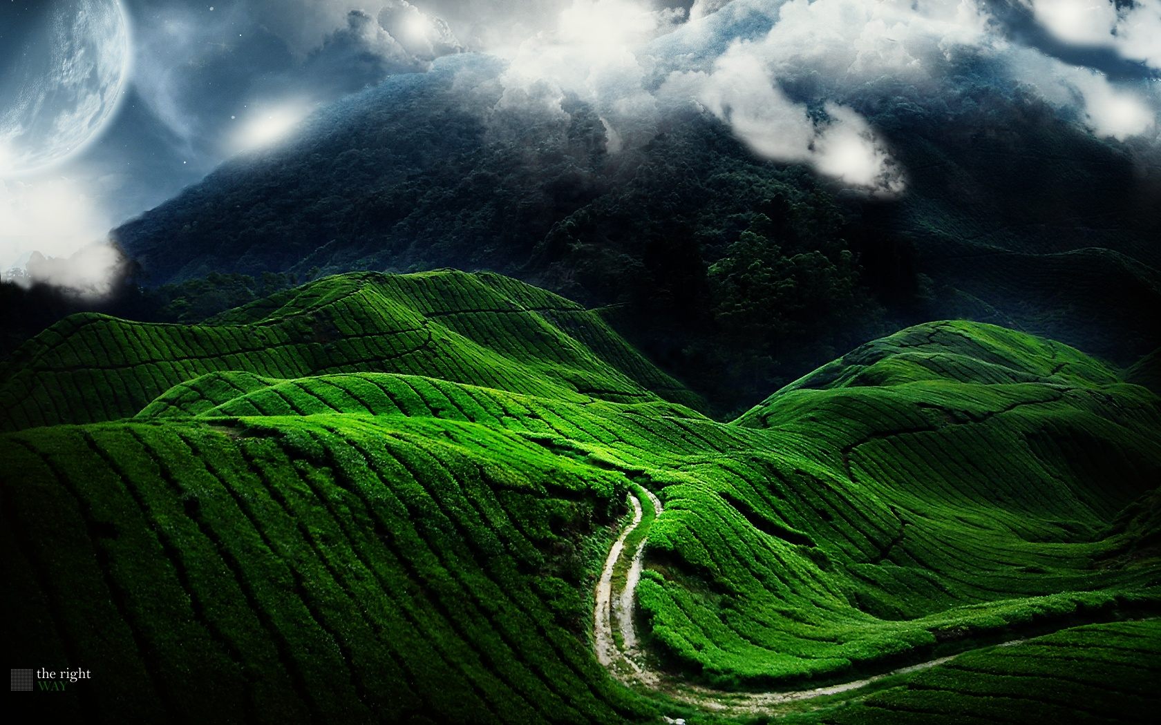 Зелёные холмы обои, картинки, фото