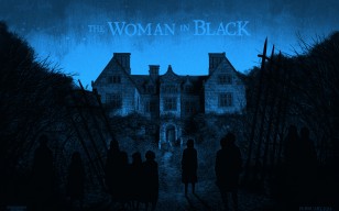 Женщина в черном, дом, призраки, ночь, забор, особняк, дэниел редклифф обои