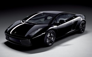 Черный, Lamborghini gallardo nera обои 1920x1200