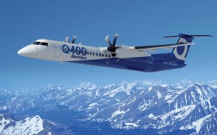 Bombardier, crj q400 next gen, new aircraft, пассажирский, реактивный обои 2000x1477