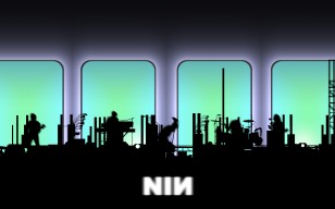 Concert Nine Inch Nails  1920x1080